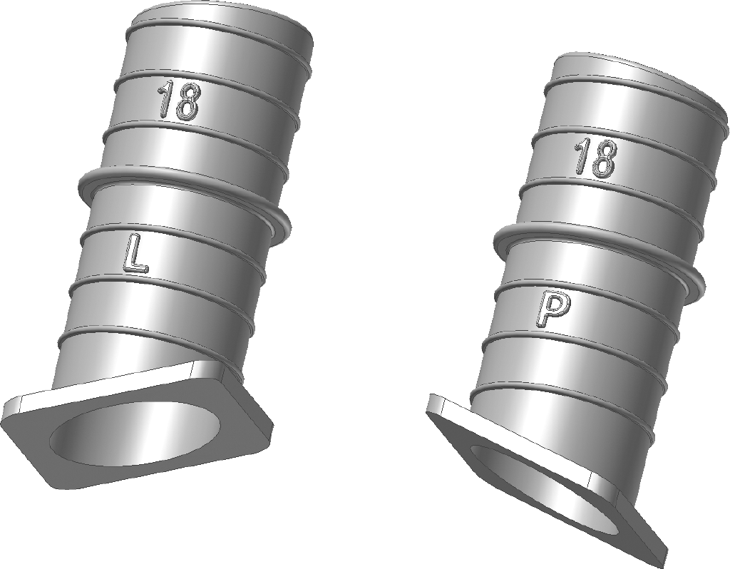 Wall plug for single rungs STHLJ