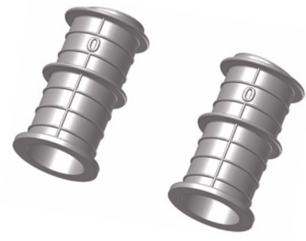 Wall plug for single rungs STHPR