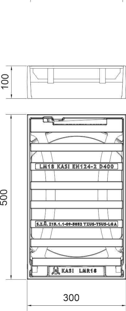 Grate KM18P
