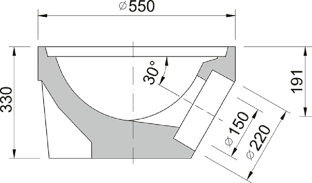 Street inlet BU41A