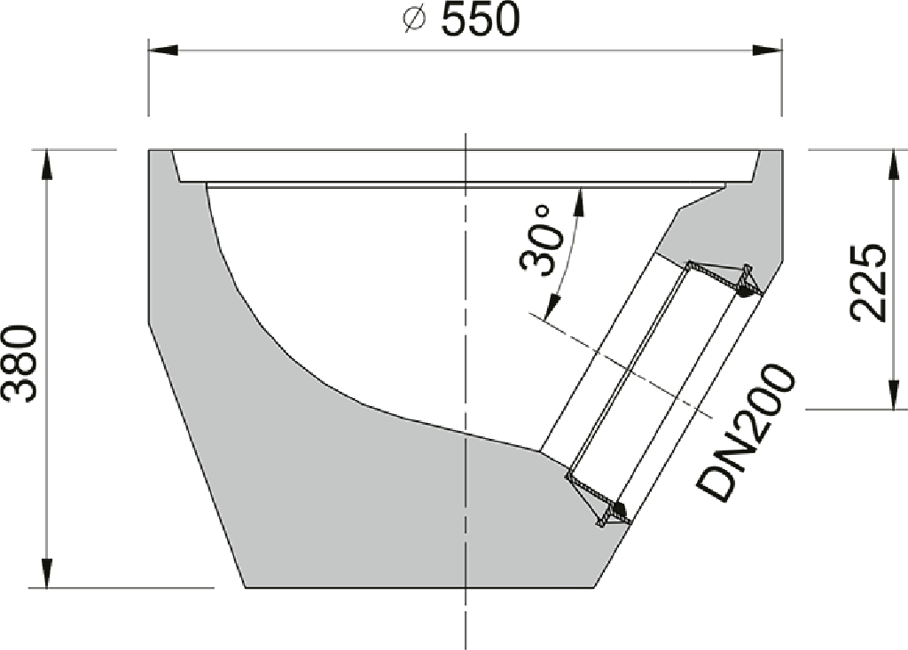 Street inlet BU1DP