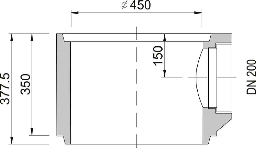 Street inlet BU3A20P