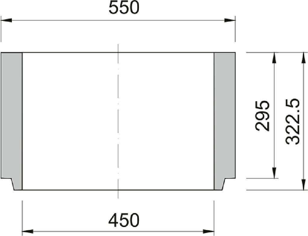 Street inlet BU45B