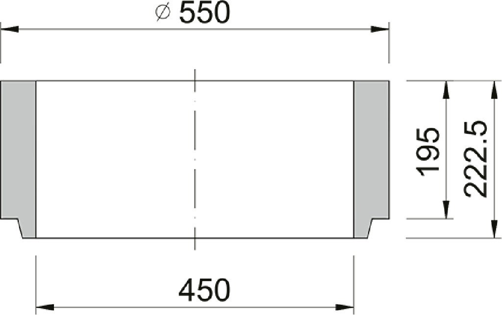 Street inlet BU45C