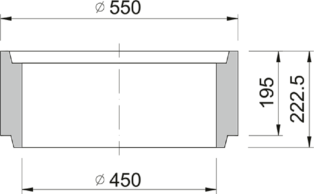 Street inlet BU46B