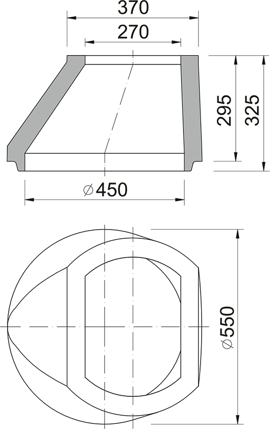 Street inlet BUK11A