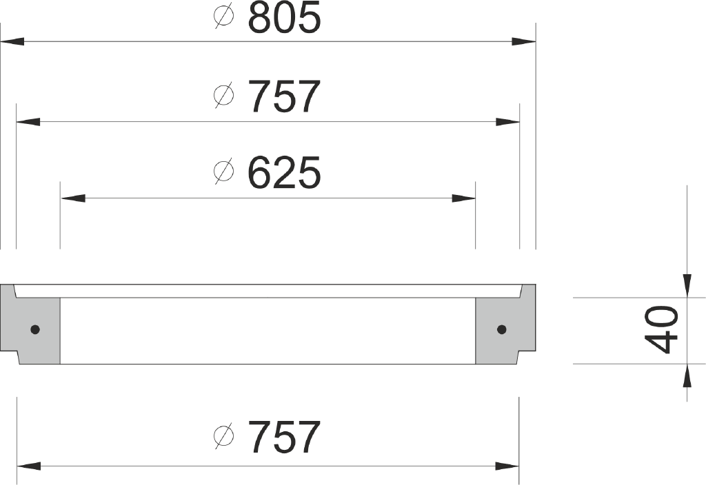 Adjustment ring BAR-P