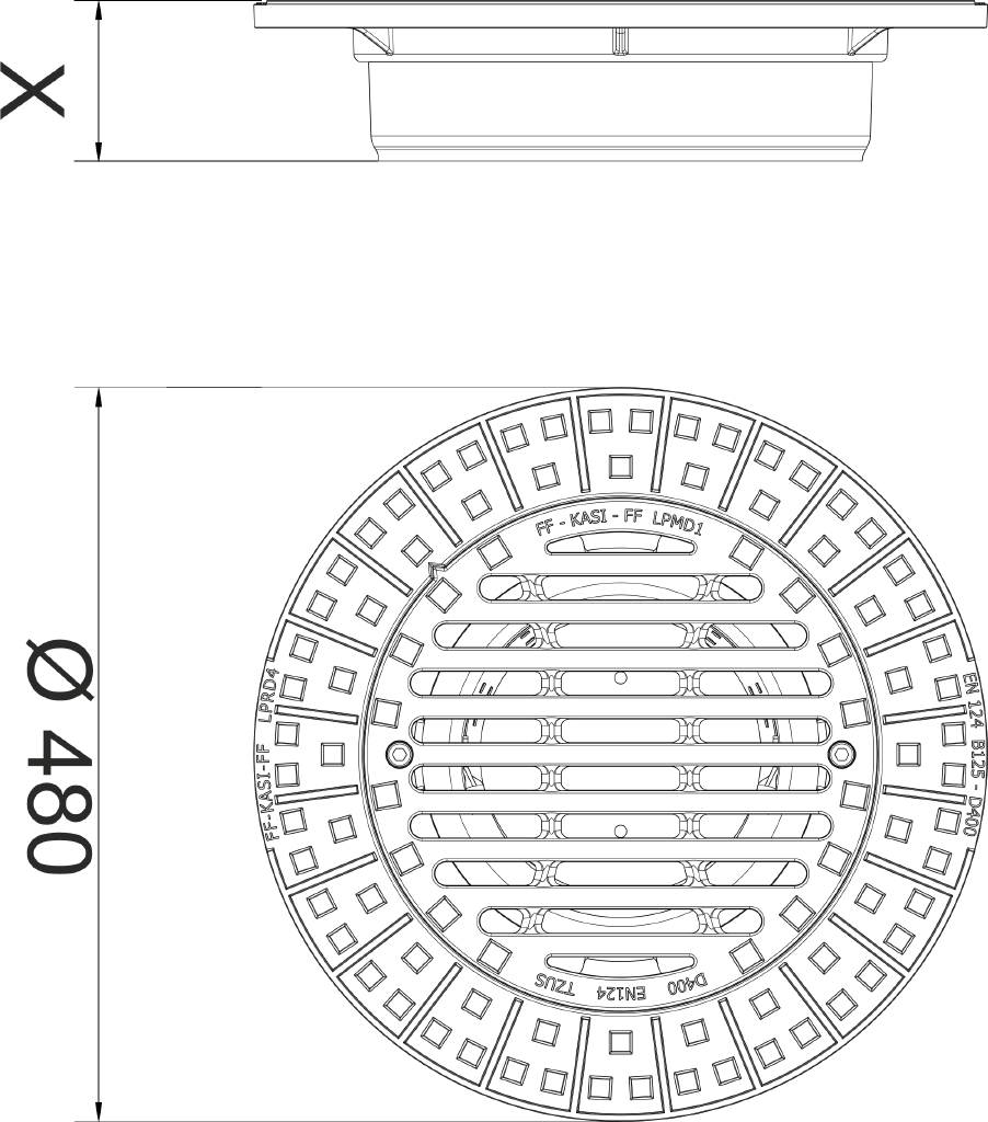 Poklop KDPM